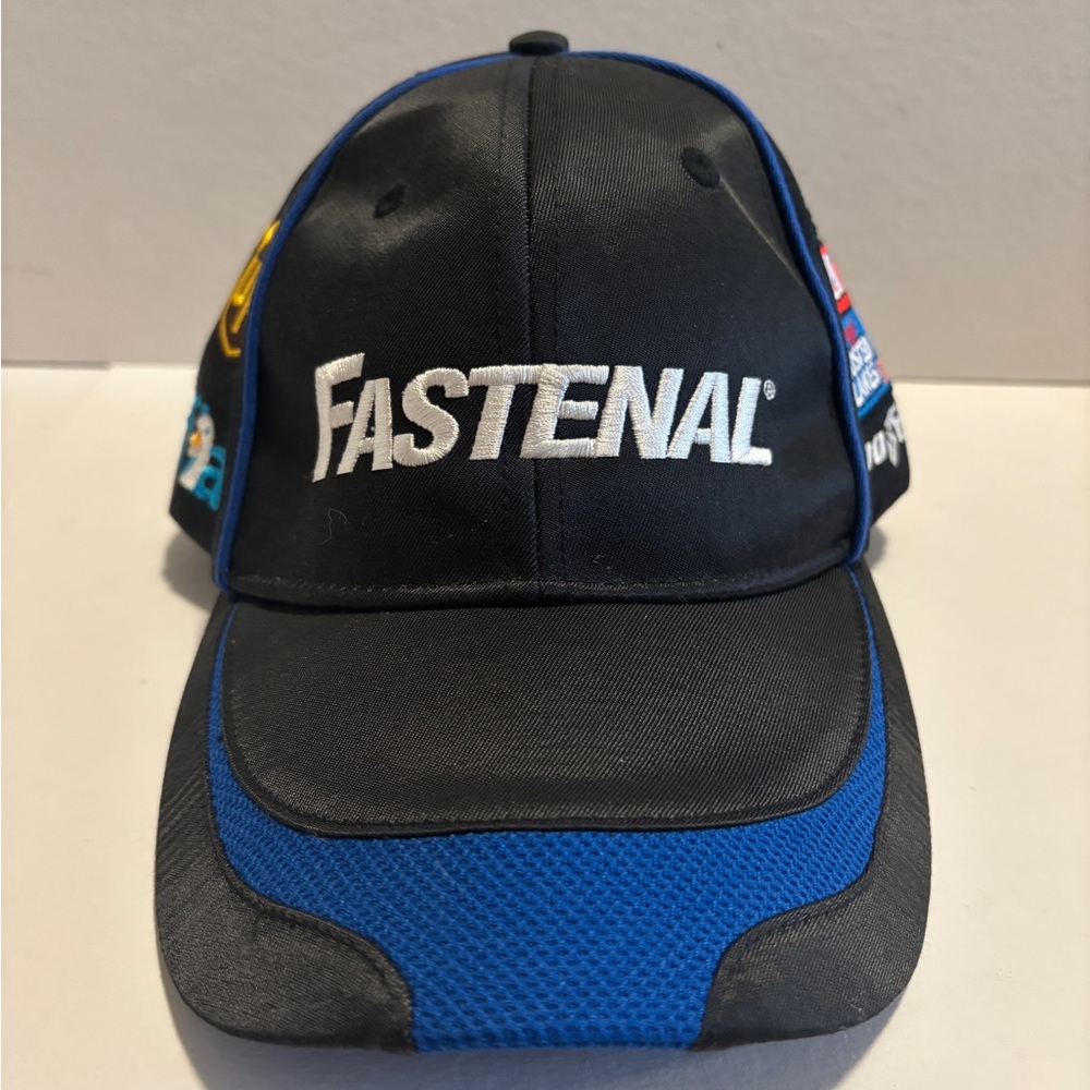 Fastenal Carl Edwards #99 NASCAR Strapback Hat Pit Cap Racing
